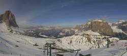 Archiv Foto Webcam Col Rodella Panorama 13:00