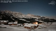 Archiv Foto Seiser Alm: Webcam am Almgasthof Zallinger 23:00