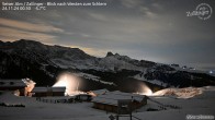 Archiv Foto Seiser Alm: Webcam am Almgasthof Zallinger 23:00