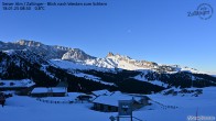 Archiv Foto Seiser Alm: Webcam am Almgasthof Zallinger 07:00