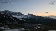 Archiv Foto Seiser Alm: Webcam am Almgasthof Zallinger 19:00