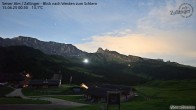 Archiv Foto Seiser Alm: Webcam am Almgasthof Zallinger 23:00