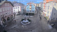 Archiv Foto Webcam St. Ulrich: Blick ins Dorfzentrum 09:00