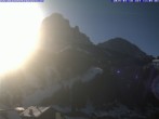 Archiv Foto Webcam Gröden: Saslong Abfahrt vom Alpenhotel Plaza 09:00