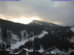 Archiv Foto Webcam Gröden: Saslong Abfahrt vom Alpenhotel Plaza 07:00