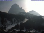 Archiv Foto Webcam Gröden: Saslong Abfahrt vom Alpenhotel Plaza 13:00