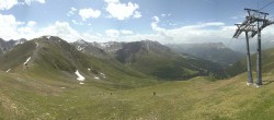 Archiv Foto Webcam Panoramablick Tscheyeck 11:00