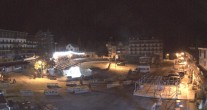 Archiv Foto Webcam Place d&#39;Auron 01:00