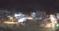 Archiv Foto Webcam Place d&#39;Auron 03:00