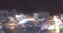 Archived image Webcam Alpes Maritimes - Place d&#39;Auron 01:00