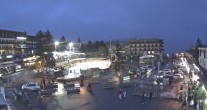 Archiv Foto Webcam Place d&#39;Auron 17:00