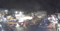 Archiv Foto Webcam Place d&#39;Auron 19:00