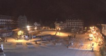 Archived image Webcam Alpes Maritimes - Place d&#39;Auron 23:00