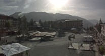 Archiv Foto Webcam Place d&#39;Auron 07:00