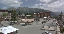 Archiv Foto Webcam Place d&#39;Auron 11:00