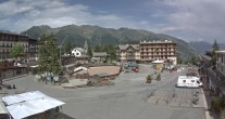 Archiv Foto Webcam Place d&#39;Auron 15:00