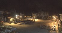 Archived image Webcam Alpes Maritimes - Place d&#39;Auron 23:00