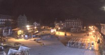 Archiv Foto Webcam Place d&#39;Auron 23:00