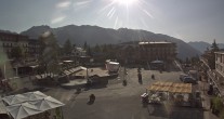 Archiv Foto Webcam Place d&#39;Auron 07:00
