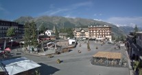 Archiv Foto Webcam Place d&#39;Auron 17:00
