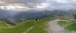 Archived image Webcam Auron - Berchia Top Station 19:00