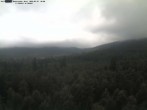 Archived image Webcam Großer Rachel, Bavarian Forest 09:00