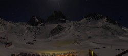 Archiv Foto Webcam Grand Tourmalet (Frankreich) - Blick auf Sessellift Tourmalet 01:00