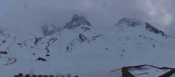 Archiv Foto Webcam Grand Tourmalet (Frankreich) - Blick auf Sessellift Tourmalet 17:00