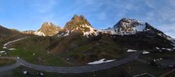 Archiv Foto Webcam Grand Tourmalet (Frankreich) - Blick auf Sessellift Tourmalet 19:00