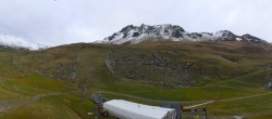 Archiv Foto Webcam Grand Tourmalet - Pisten Grenouilles, Espade und Béarnais 13:00