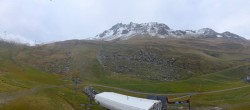 Archiv Foto Webcam Grand Tourmalet - Pisten Grenouilles, Espade und Béarnais 15:00