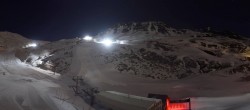 Archiv Foto Webcam Grand Tourmalet - Pisten Grenouilles, Espade und Béarnais 23:00