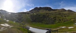 Archiv Foto Webcam Grand Tourmalet - Pisten Grenouilles, Espade und Béarnais 17:00