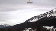 Archived image Webcam Hotel Sonnenburg - Nebelhorn 17:00