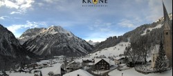 Archiv Foto Webcam Hotel Alte Krone, Mittelberg 07:00