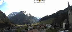 Archiv Foto Webcam Hotel Alte Krone, Mittelberg 15:00