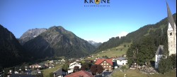 Archiv Foto Webcam Hotel Alte Krone, Mittelberg 06:00