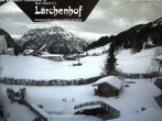 Archived image Webcam Lärchenhof Naturhotel 07:00