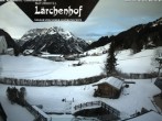 Archived image Webcam Lärchenhof Naturhotel 07:00