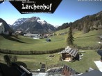Archived image Webcam Lärchenhof Naturhotel 09:00