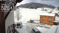 Archived image Webcam Elisabeth Guesthouse, Hirschegg 09:00