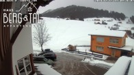 Archived image Webcam Elisabeth Guesthouse, Hirschegg 07:00