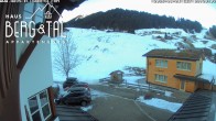 Archived image Webcam Elisabeth Guesthouse, Hirschegg 07:00