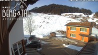 Archived image Webcam Elisabeth Guesthouse, Hirschegg 09:00