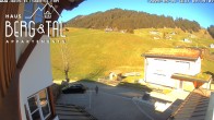 Archived image Webcam Elisabeth Guesthouse, Hirschegg 07:00
