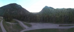 Archiv Foto Webcam Biathlonstadion Ruhpolding: Panorama Chiemgau Arena 05:00