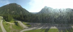 Archiv Foto Webcam Biathlonstadion Ruhpolding: Panorama Chiemgau Arena 07:00