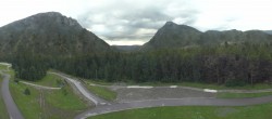 Archiv Foto Webcam Biathlonstadion Ruhpolding: Panorama Chiemgau Arena 05:00