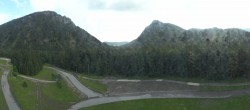 Archiv Foto Webcam Biathlonstadion Ruhpolding: Panorama Chiemgau Arena 07:00