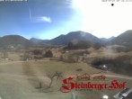 Archiv Foto Webcam Ruhpolding: Steinberger Hof 09:00